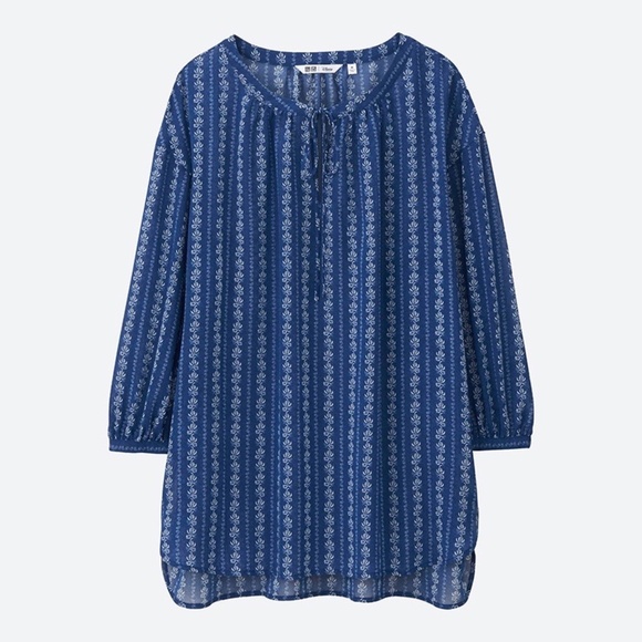 Uniqlo Tops - Uniqlo x Beauty and the Beast 3/4 Sleeve Blouse - Size M, Great Condition!